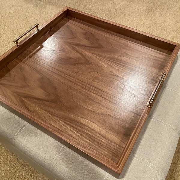 Serving Tray Ottoman Etsy