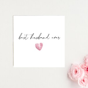 Beste man/vrouw/vriendin/vriend ooit - Aangepaste Valentijnsdag / Verjaardagskaart ***Gratis Britse verzending***