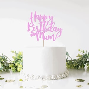 Alles Gute zum Geburtstag Mama Kuchen Topper      