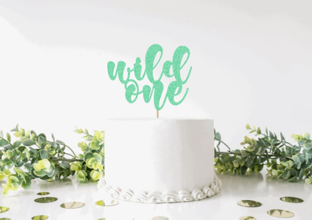 Wild One - First Birthday Cake Topper ***free UK Delivery*** - Etsy