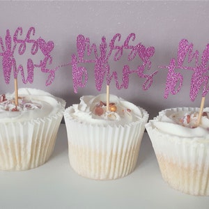Miss to Mrs - Hen do/Wedding/Engaged Cupcake Toppers ***Free UK Shipping***