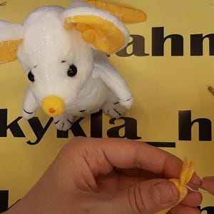 Tutorial PDF pattern sewing tutorial Mouse Handmade stuffed animal video class toy video tutorial kawaii mouse plush poseable plush mouse image 10