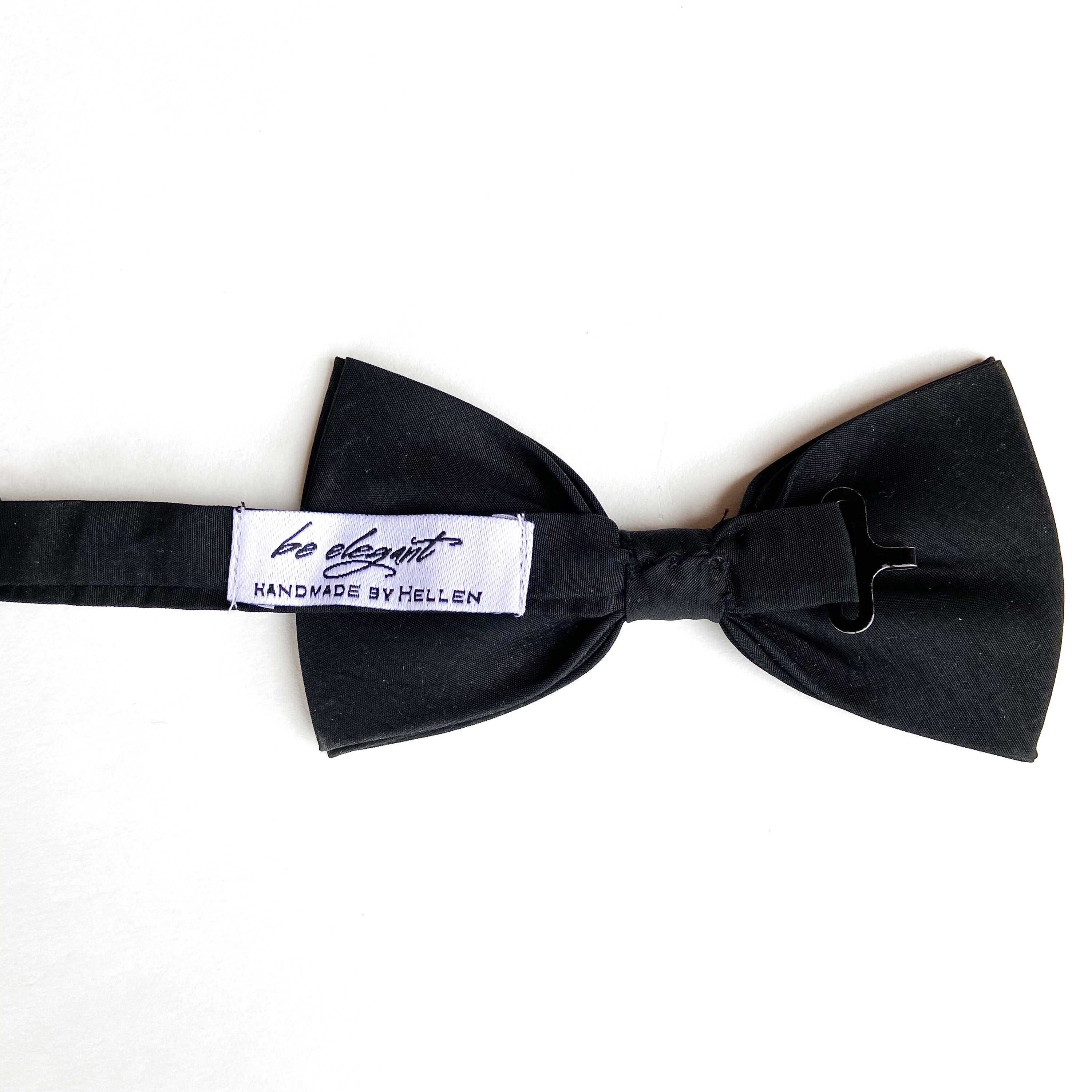 Mens Black Classy Bow Tie Gift for Him Classy Style Wedding - Etsy