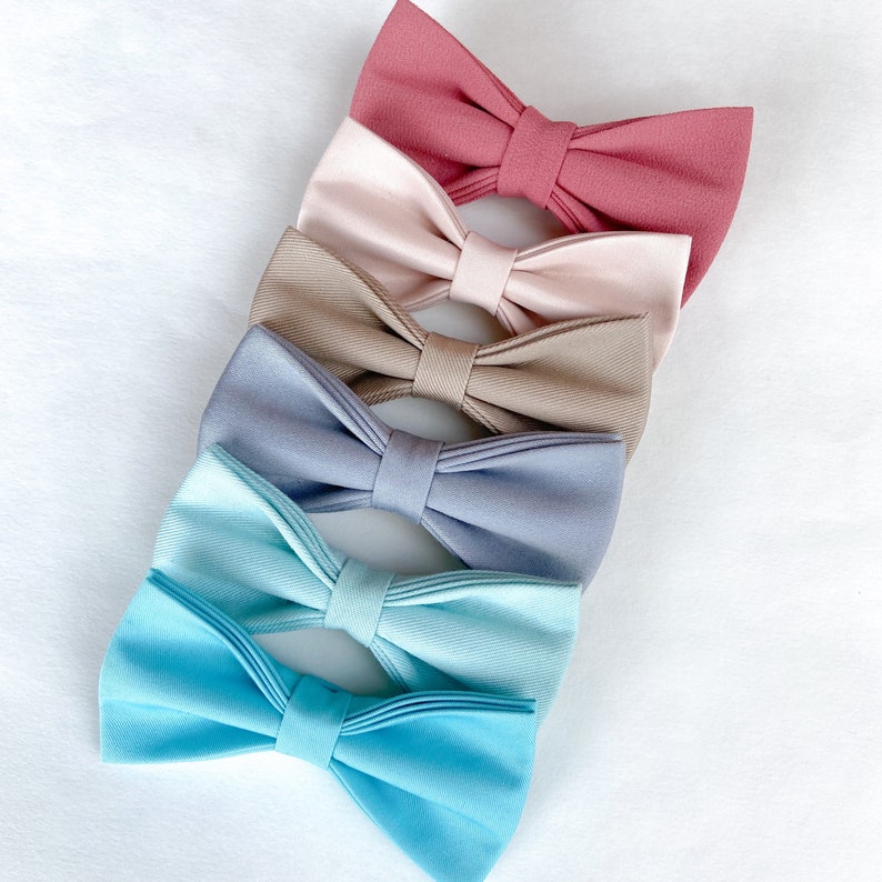 Children Pastel Bow Tie Gift for Boys Pastel Color Wedding Etsy