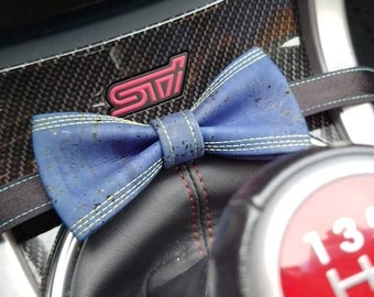 Noeud papillon en liège Collection Corsa - World Rally Blue