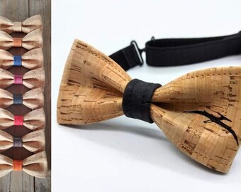 Dinausore (Pterodactyl) cork bow tie (4-12 years)