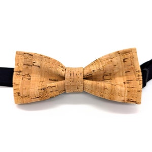 Child / Natural cork bow tie