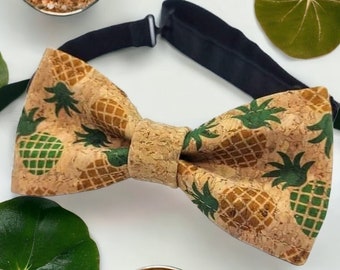 Child and Toddler / Pineapple cork bow tie