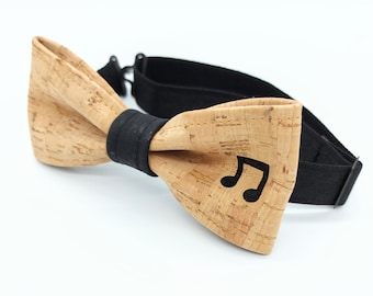 Adult - The musician cork bow tie