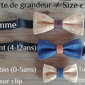 Child / Le Festif cork bow tie image 5