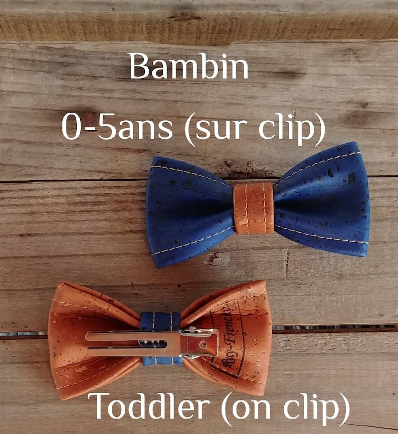 Child / Le Festif cork bow tie image 7