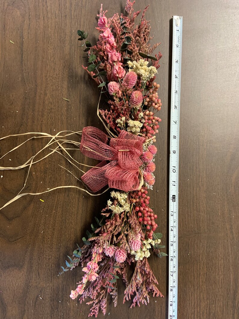 Dried Flower Swag Etsy