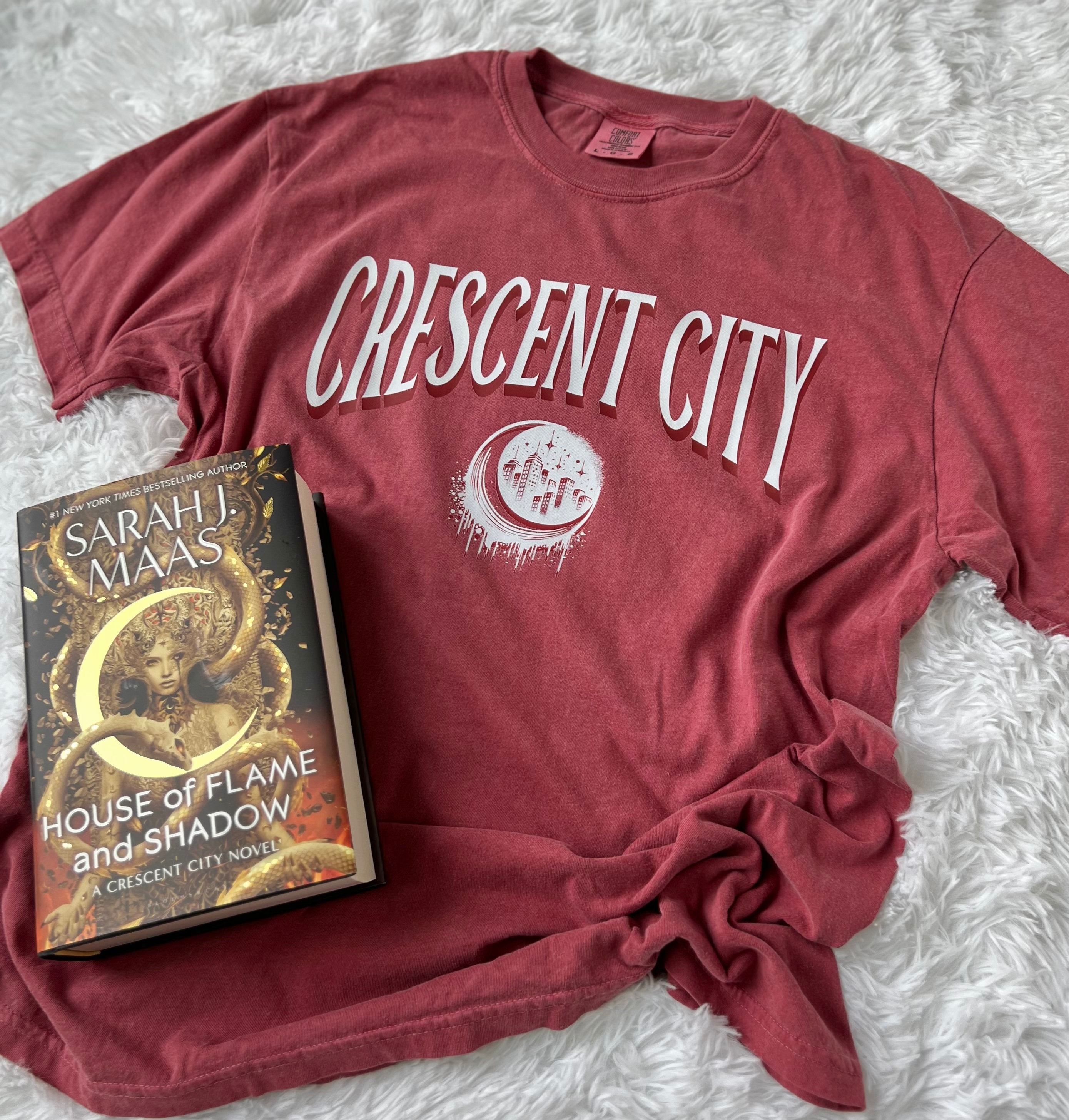 Crescent City Shirt, Officially Licensed Sarah J Maas Merch