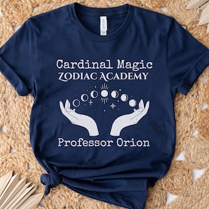 Orion Cardinal Magic T-shirt, OFFICIALLY LICENSED Zodiac Academy Merch, Tory and Darcy Vega T-shirt, Pitball Coach