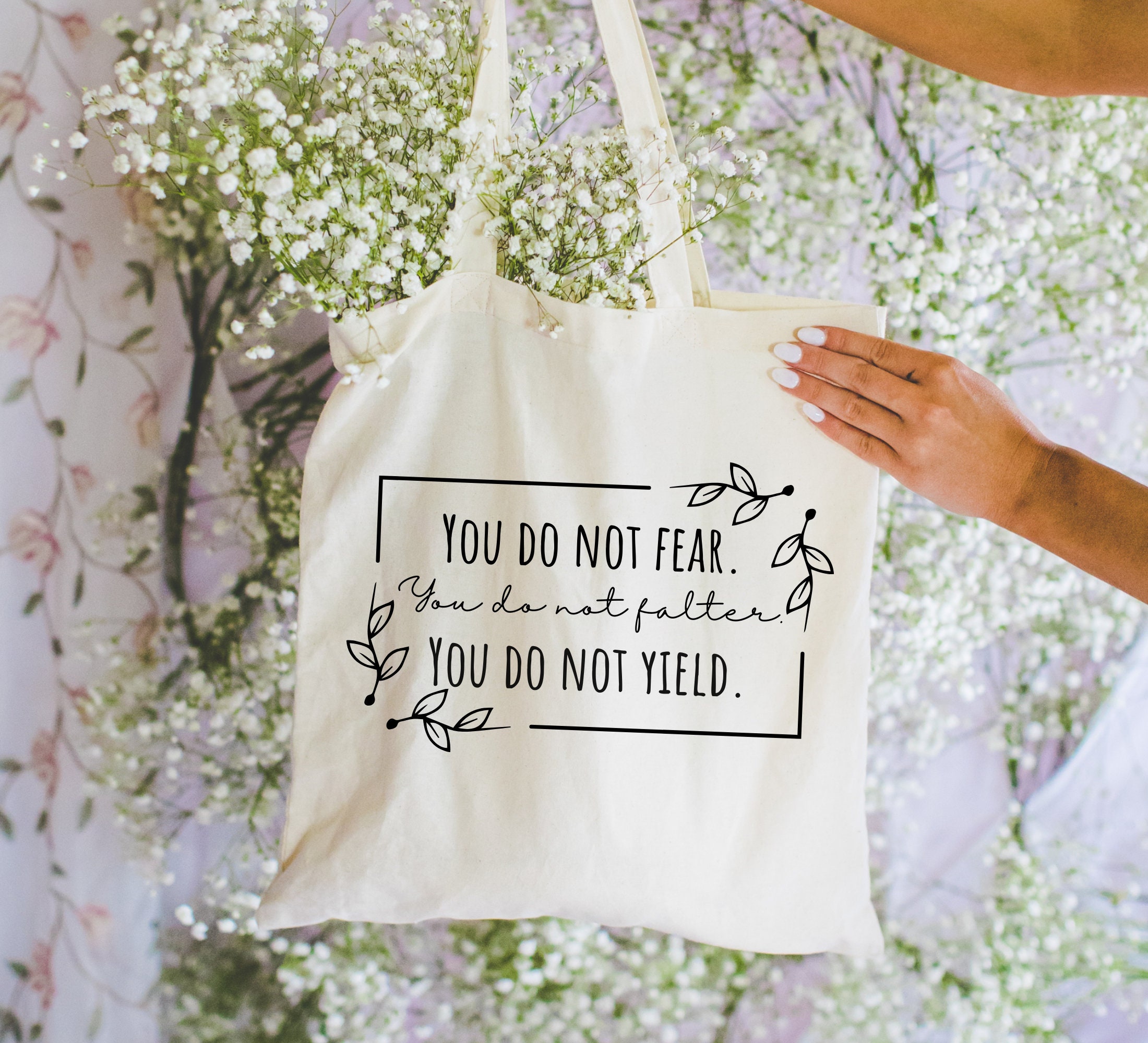 I Will Not Fear {Tote Bag} I Will Not Fear {Tote Bag}