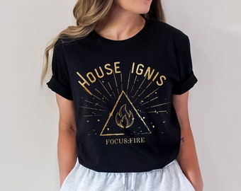 Zodiac Academy Sweatshirt, House Ignis, Bookish Merch
