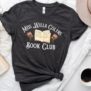 Miss Willa Colyns Book Club T-shirt, From Blood and Ash Merch