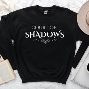 Court of Shadows Sweatshirt, Cruel Prince Inspired Crewneck, The Wicked King Sweater, Folk of the Air Series, FORA Sweatshirt
