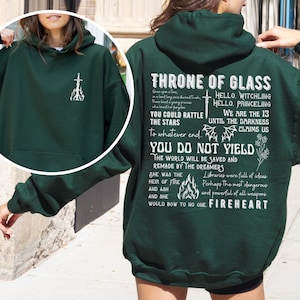 Throne of Glass T-shirt, sweatshirt, hoodie