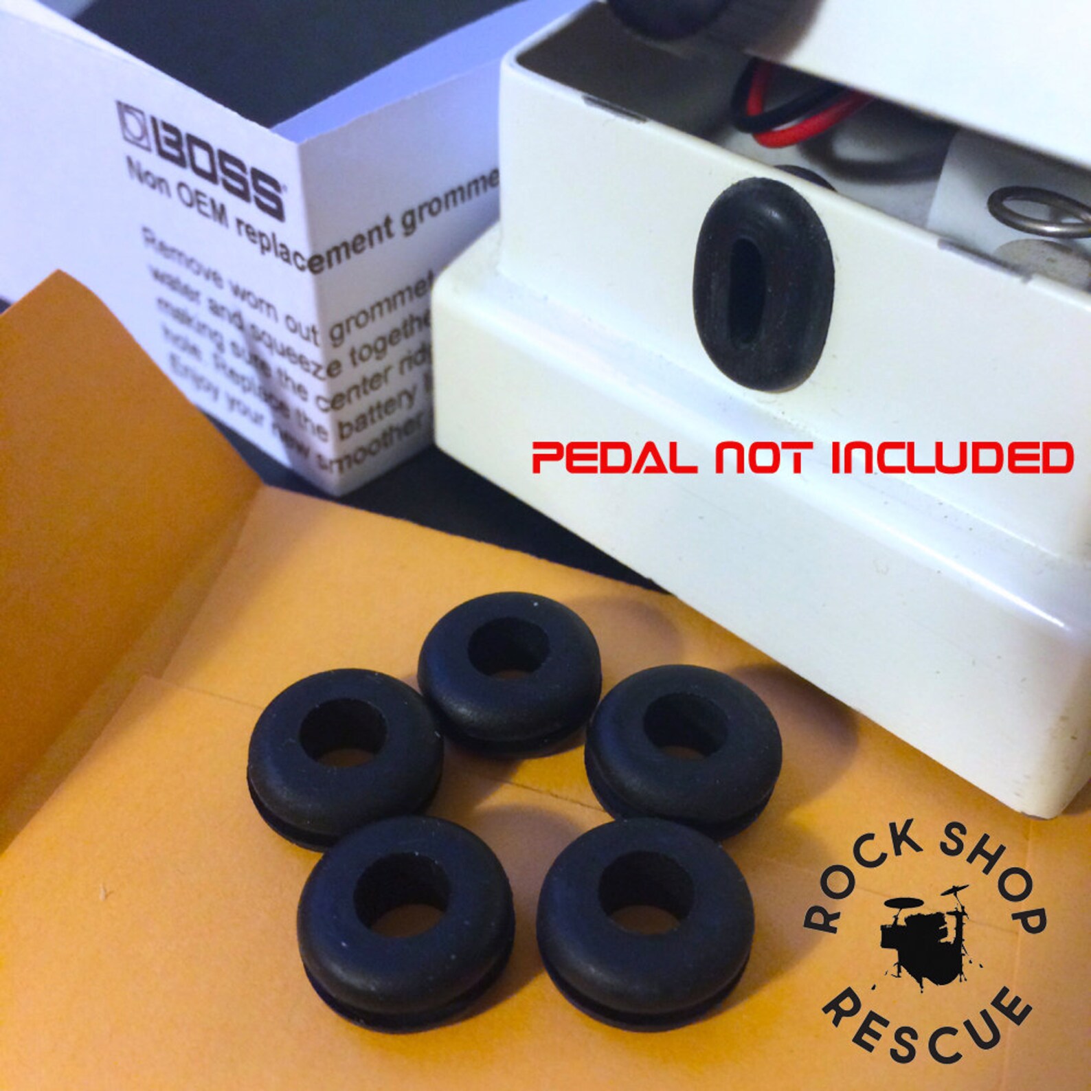 BOSS Guitar Pedal Grommet ORing Rubber Bushing Mod Upgrade Etsy