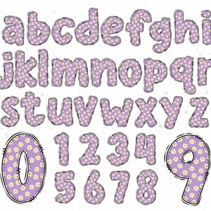 Summer Doodle Alphabet Bundle Summer PNG Letters Summer - Etsy