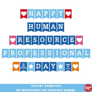 Human Resource Professional Day Banner, HR Appreciation Banner ...