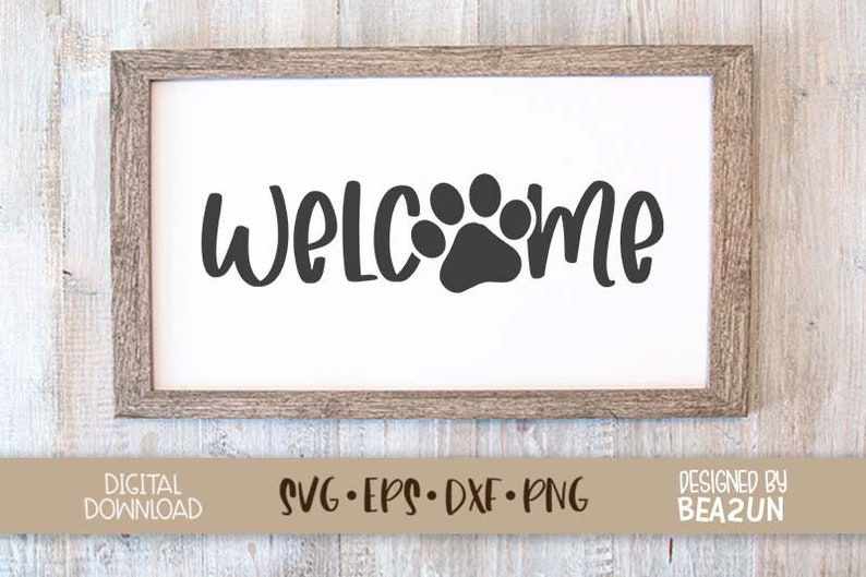 Free Free Welcome Paw Print Svg Free 545 SVG PNG EPS DXF File