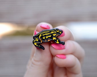 Enamel Pin: Northern Corroboree Frog