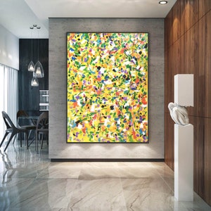 抽象画 キャンバスアート インテリア 特大抽象アート、青い抽象画、モダンな抽象壁アート、リビングルームの