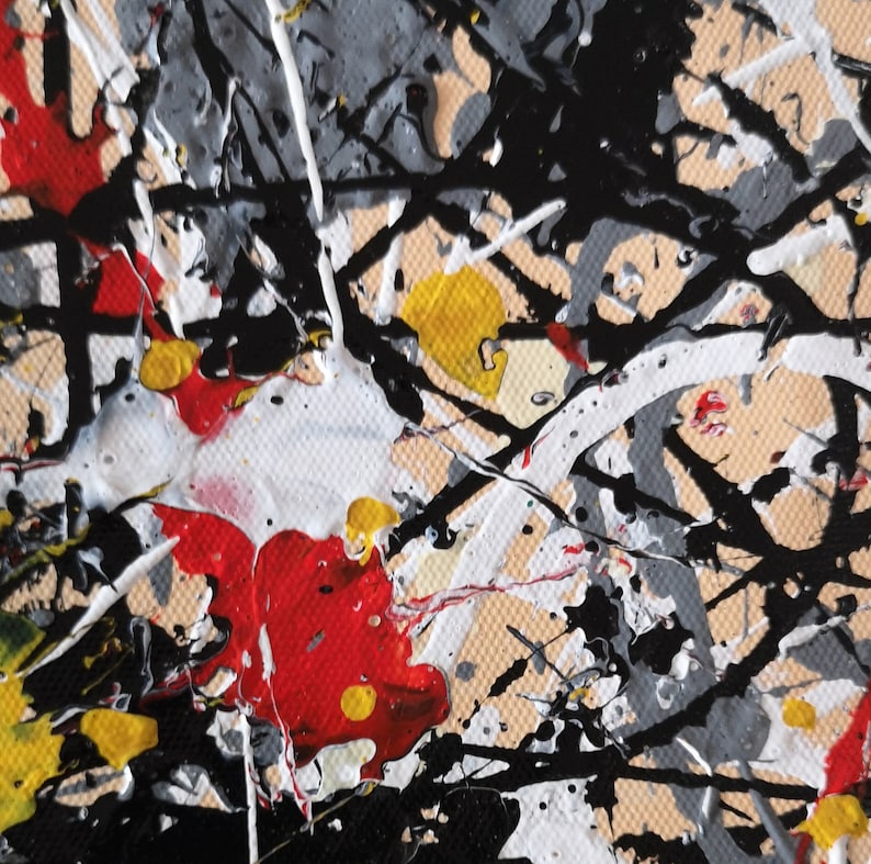 Modern Abstract Painting Original Oversized Wall Art Canvas Etsy