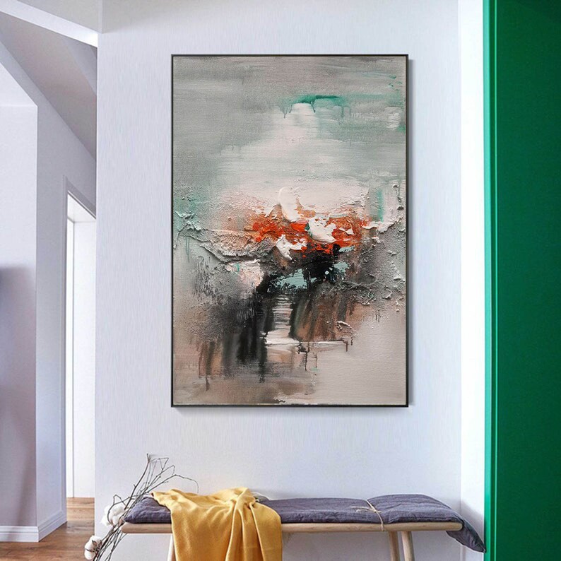 Extra Large Wall Art Abstract Textured Wall Art Modern Etsy