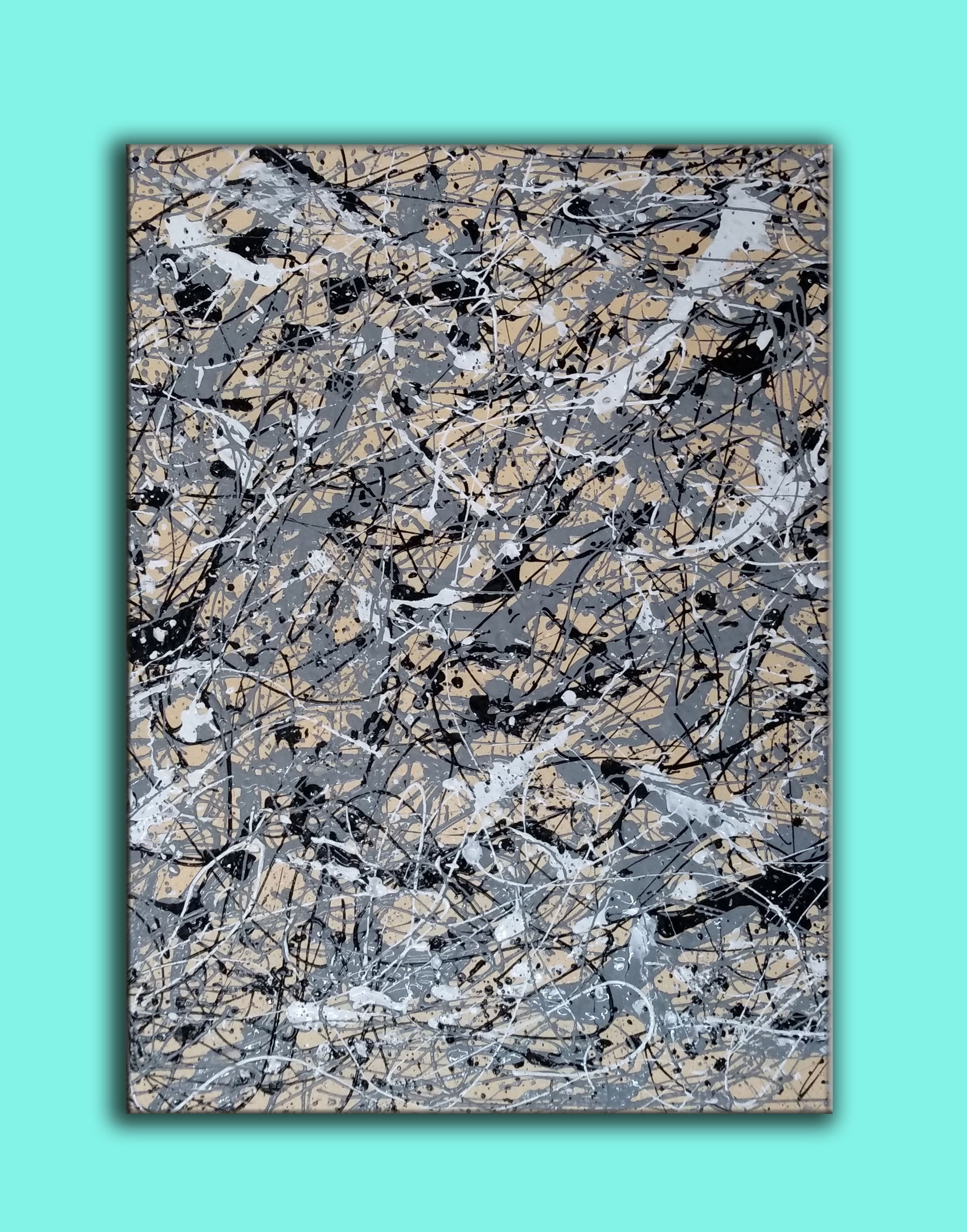 Large Abstract Canvas Art, Oversized Wall Art Canvas, Large Canvas