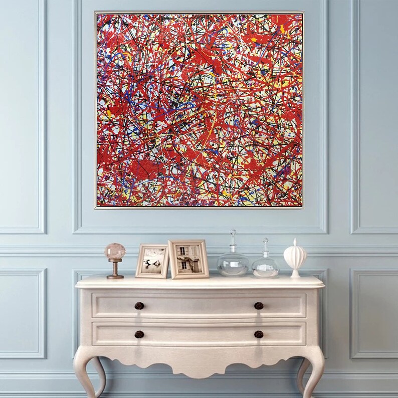 Large Abstract Art Original Abstract Paintings for Sale Etsy