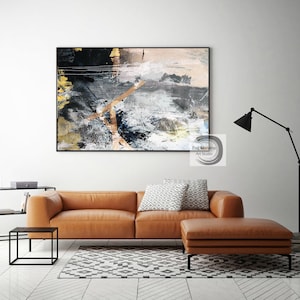 large canvas wall art original art painting handmade wall art textured canvas art painting on canvas contemporary wall art hand painted E107