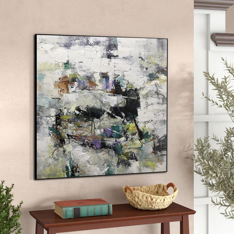 Extra Large Wall Art Abstract Painting Original Large Canvas Etsy