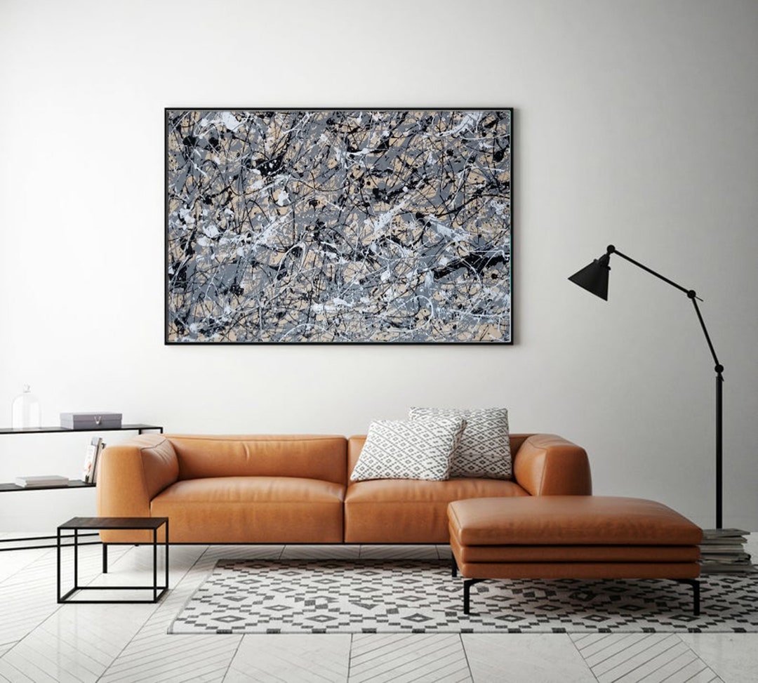 Original Abstract Painting on Canvas, Extra Large Wall Art Canvas ...