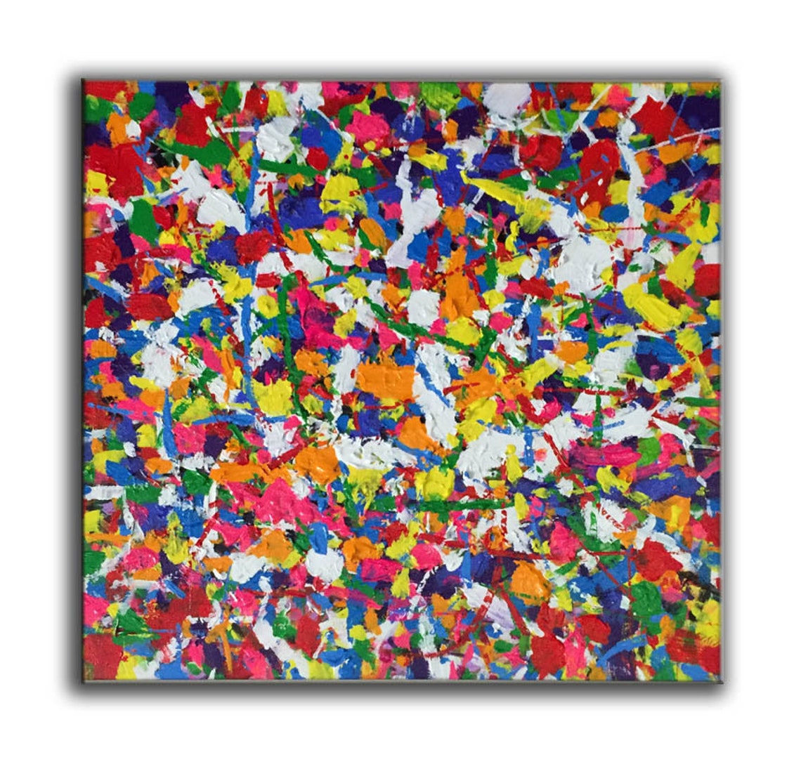 Large Canvas Wall Art Modern Canvas Wall Art Handpainted Etsy