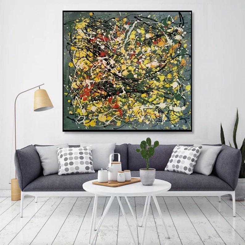 Abstract art original painting abstract painting modern wall Etsy