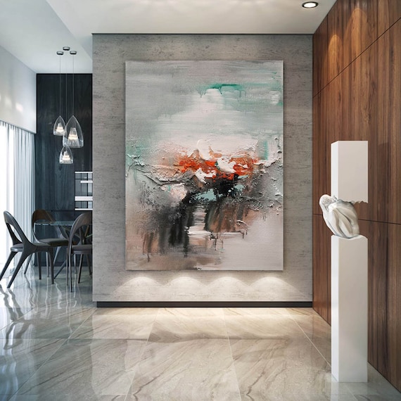 Extra Large Wall Art Abstract Textured Wall Art Modern Abstract
