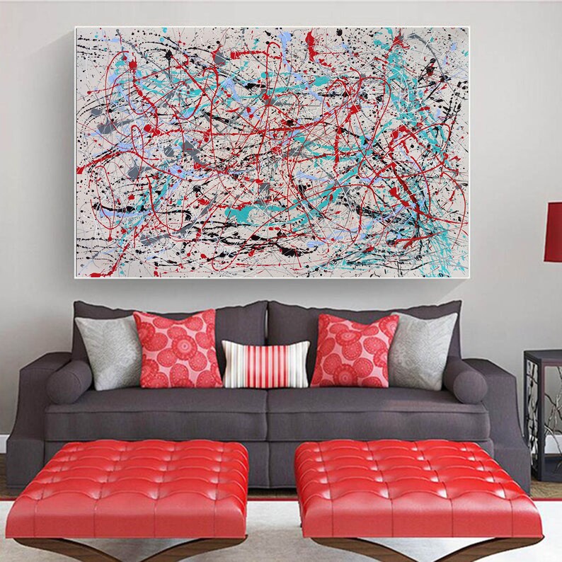 Large Abstract Painting Original Abstract Oil Painting Etsy