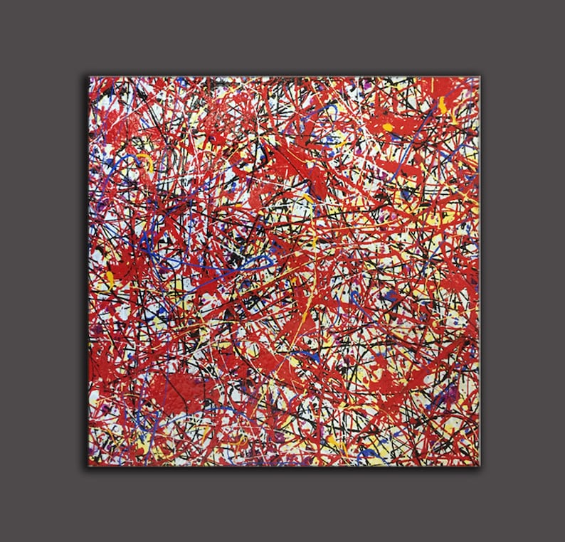 Large Abstract Art Original Abstract Paintings for Sale Etsy