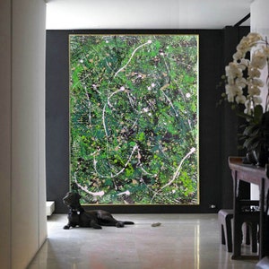 extra large wall art, large acrylic painting, abstract painting original large, large canvas painting, modern abstract painting canvas EM883