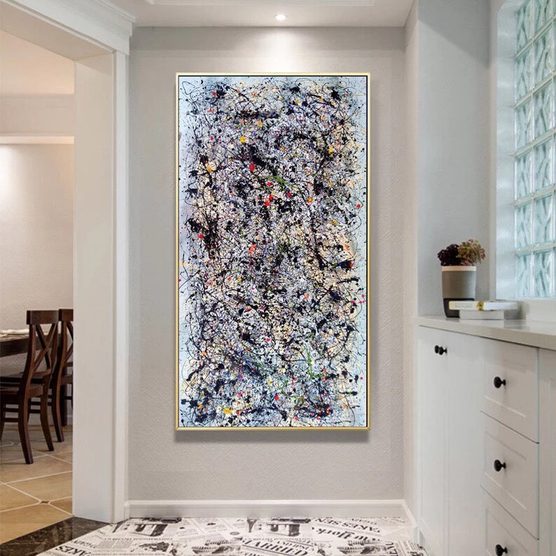 Large Canvas Art Abstract Living Room Wall Art Large Etsy