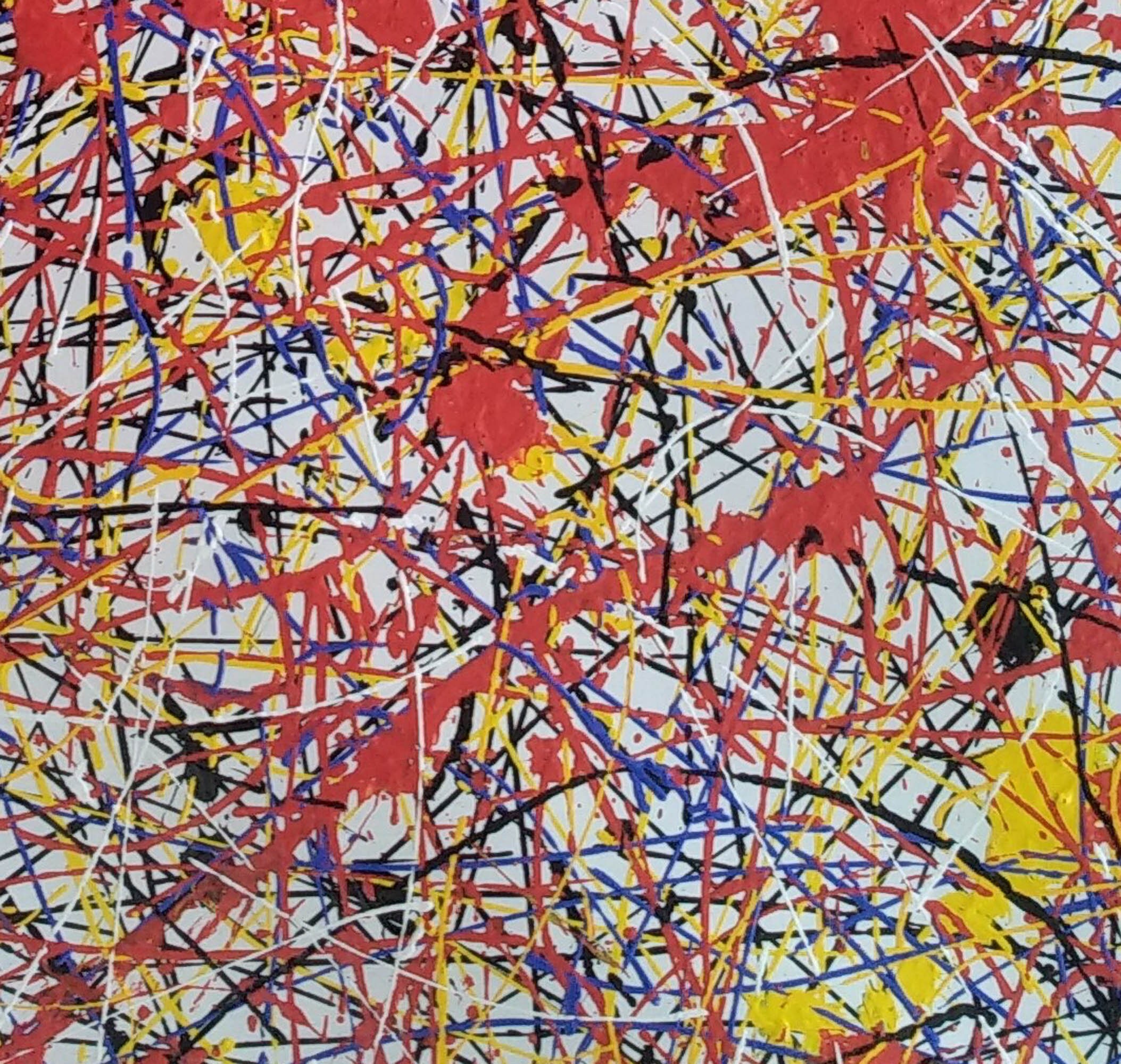 モダン抽象画、大きな抽象画オリジナル、特大壁アートキャンバス絵画