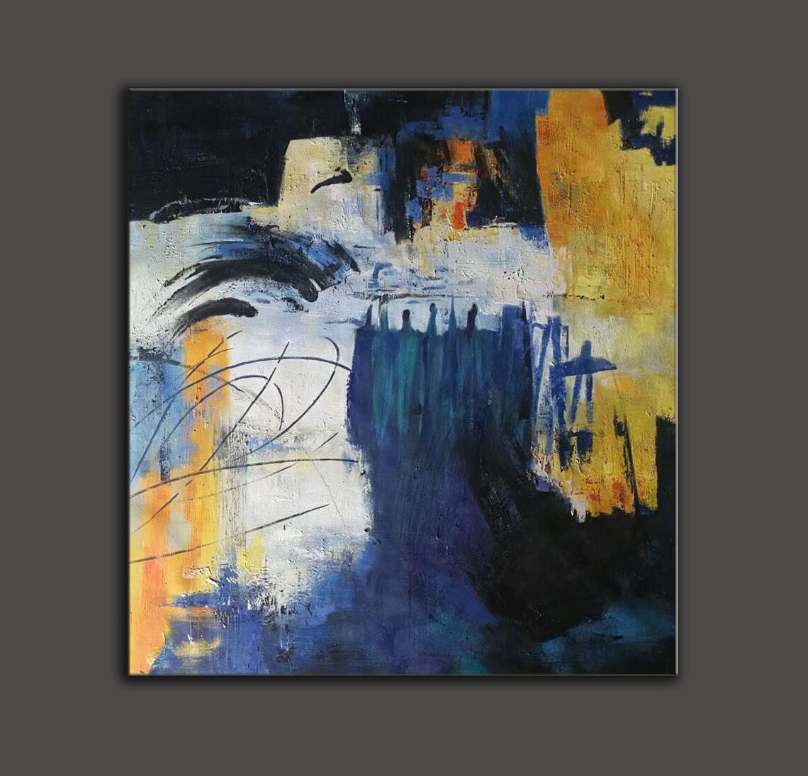 Large Paintings for Sale Large Canvas Art for Living Room Etsy