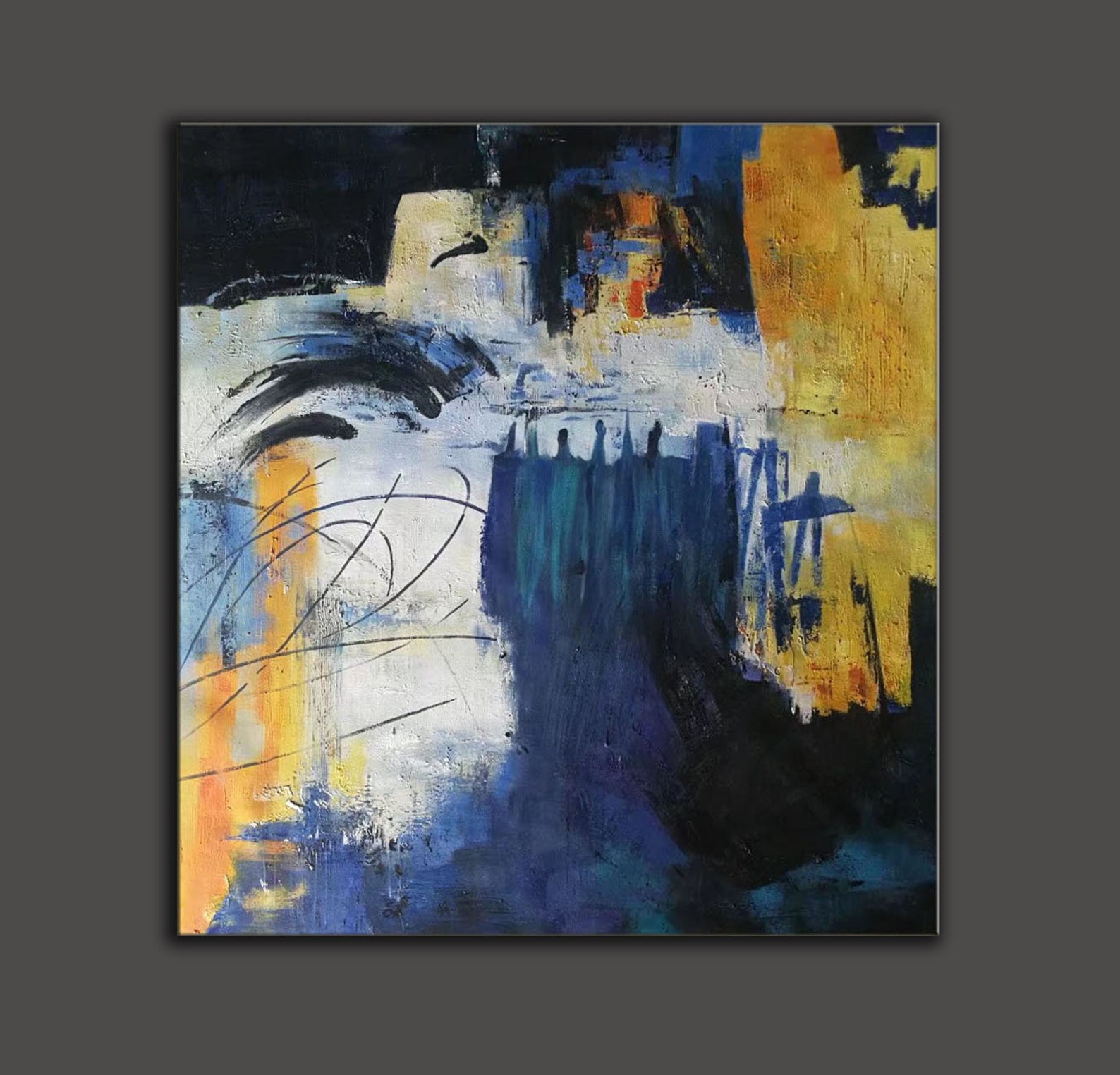 Large Paintings for Sale Large Canvas Art for Living Room Etsy