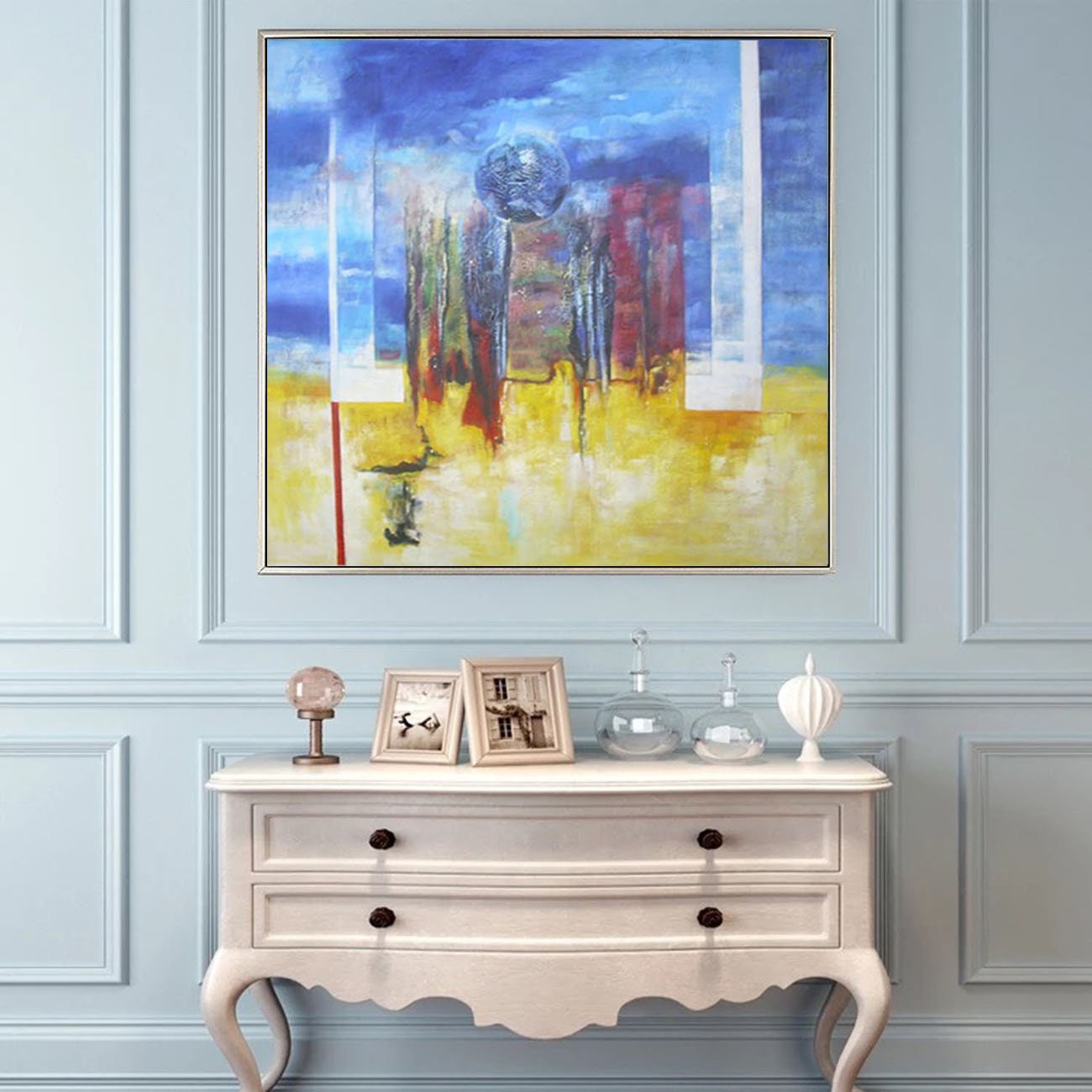 Large canvas art for living room modern art painting | Etsy