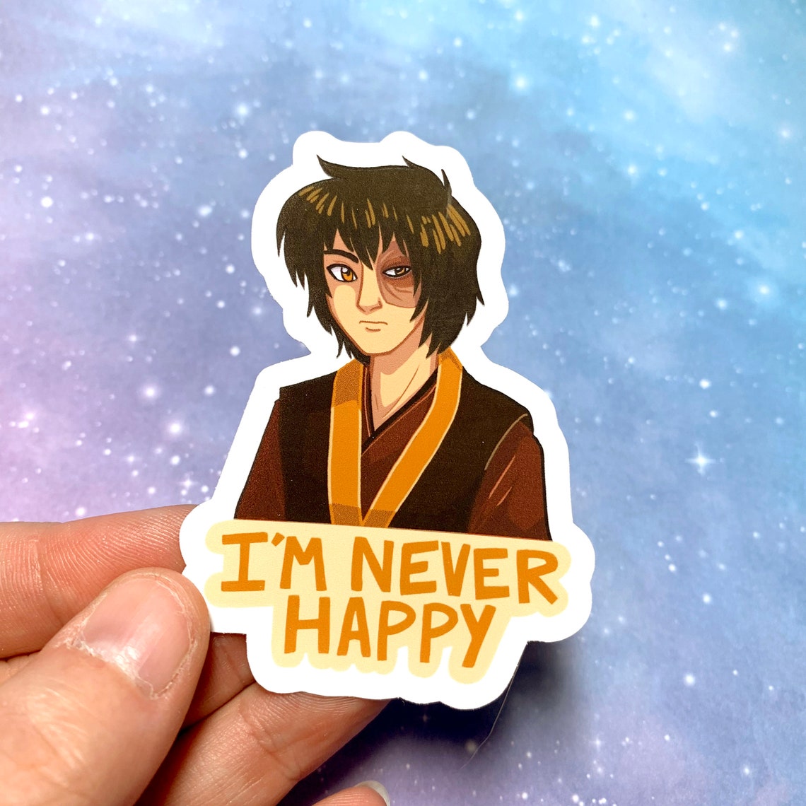 ATLA Prince Zuko Quote Stickers Weatherproof Matte Vinyl Etsy UK