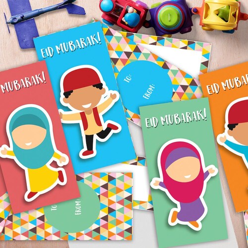 Eid Gift Money Envelope Printableeid Gifteid Decoreid Gift Etsy