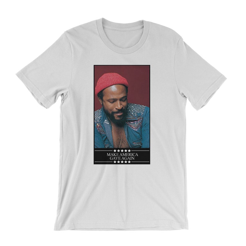 Marvin Gaye T-Shirt Motown Make America Gaye Again MAGA | Etsy